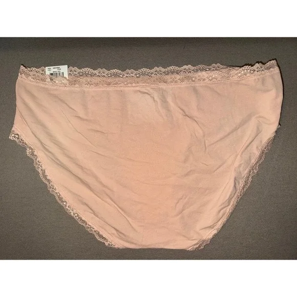 Jenni Intimates‎ Panty Brief Navy Sea Lace Trim Bikini Style Size XXXL Lot of 3 - Picture 8 of 11